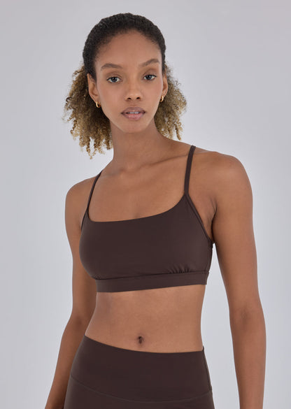 Women's Cami Bra Dark Cocoa