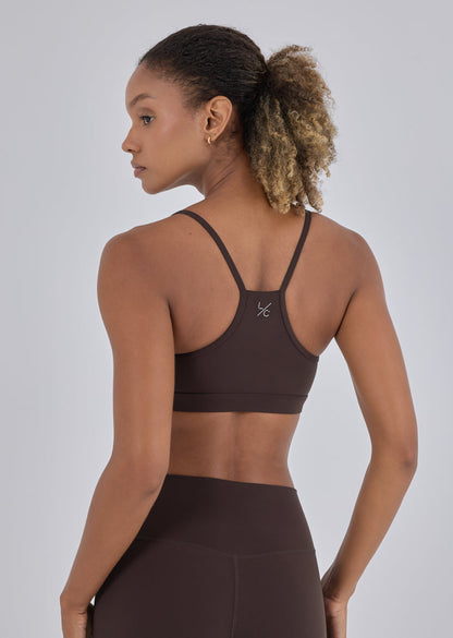 Women's Cami Bra Dark Cocoa