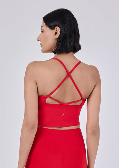 Women's Cami Top Vivid Red