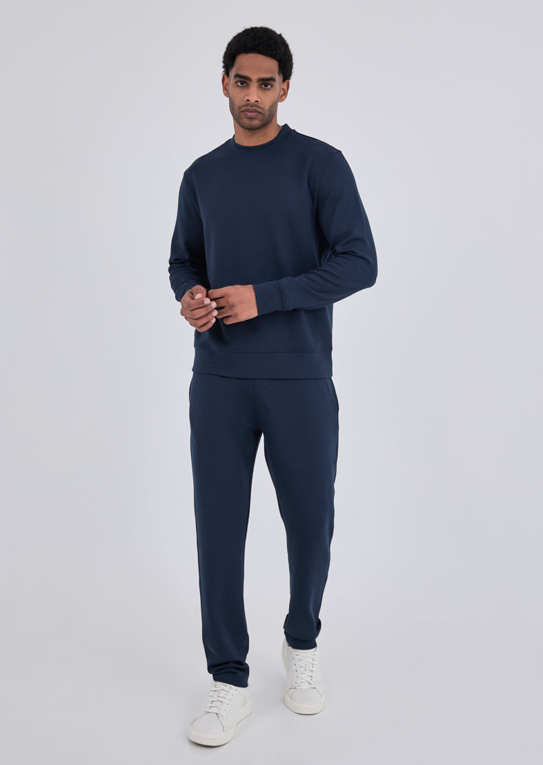 Men's Crew Neck Sweatshirt Dark Navy