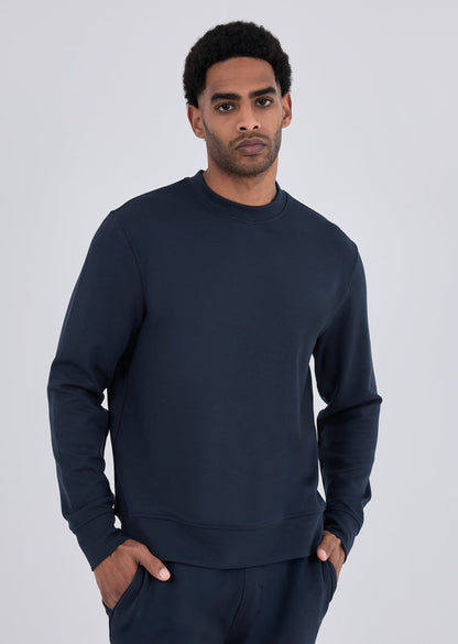 Men's Crew Neck Sweatshirt Dark Navy