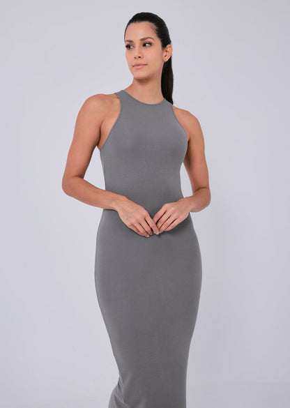 Women's Maxi Dress Pebble Grey