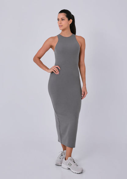 Women's Maxi Dress Pebble Grey