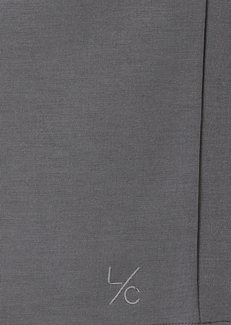 Women's Short Sleeve Dress Pebble Grey