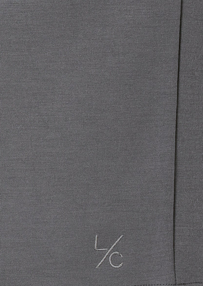 Women's Short Sleeve Dress Pebble Grey