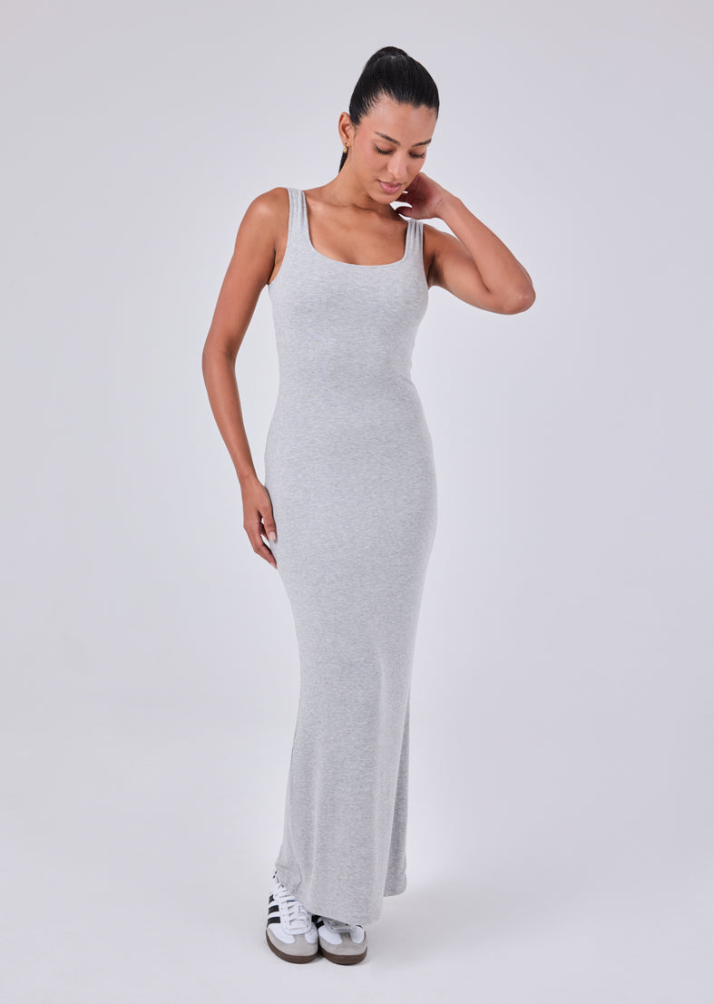 Women's Maxi Dress Grey Marl