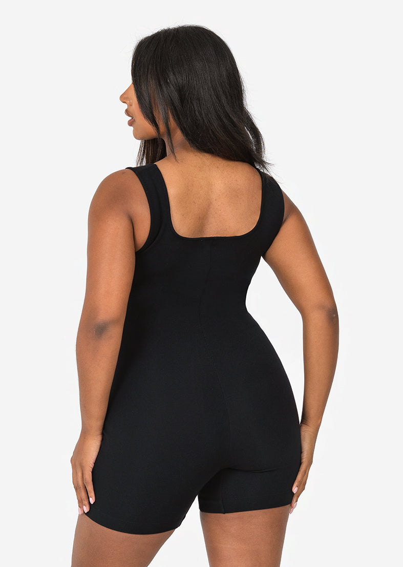 Women's Shortie - Onesie Black