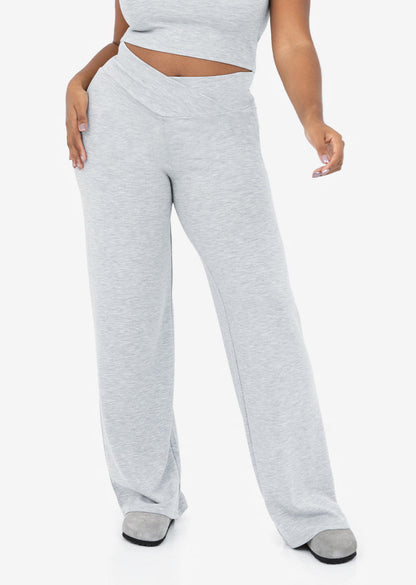 Women's Straight Leg Grey Marl