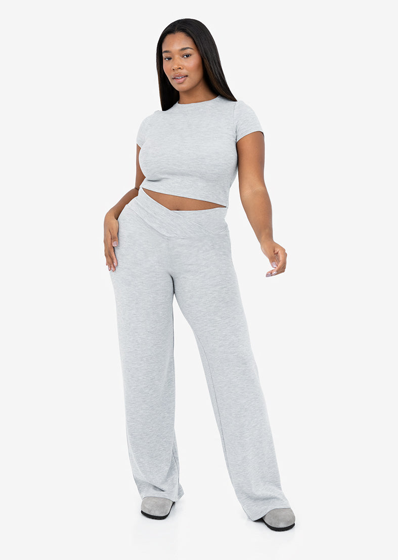 Women's Tee Grey Marl