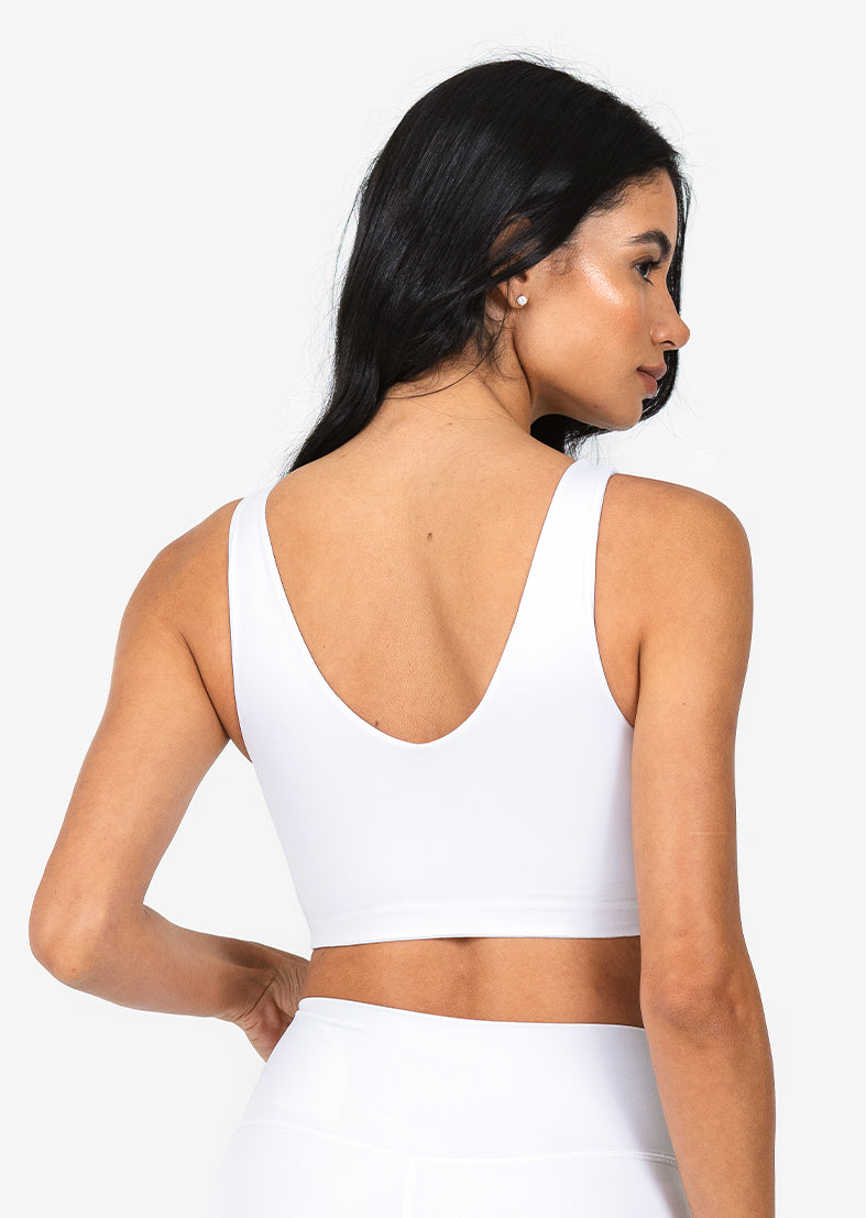 Women's Wrap Bra White
