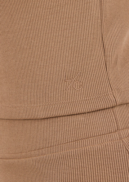 Women's Half Sleeve Tee Camel