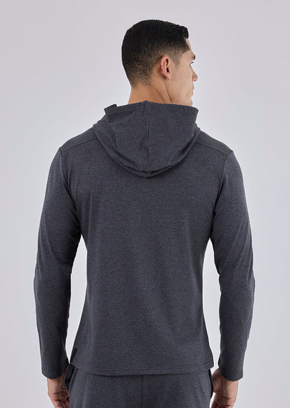 Men's Hoodie Charcoal Marl
