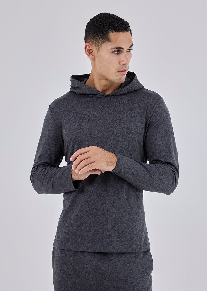 Men's Hoodie Charcoal Marl
