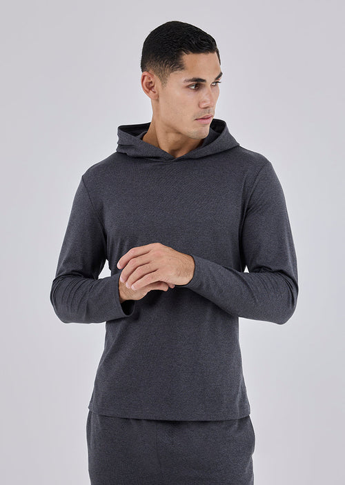 Men's Hoodie Charcoal Marl