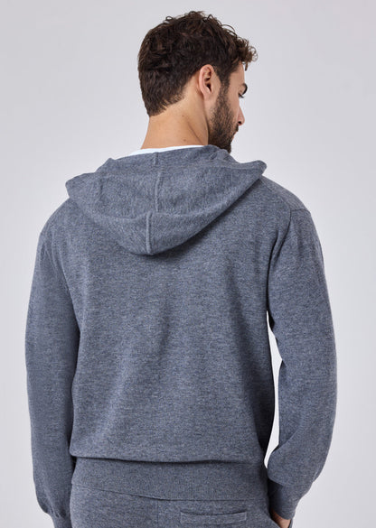 Men's Hoodie Grey Marl