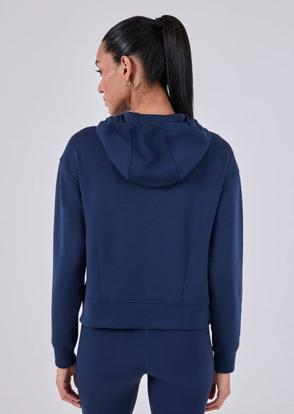 Women's Zip Up Hoodie Dark Navy
