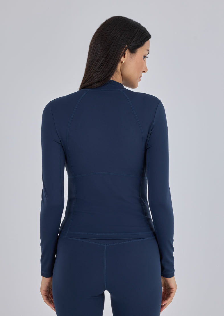 Women's Active Zip Jacket Dark Navy