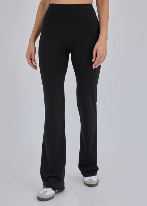 Women's Kick Flare Legging Black (Long)