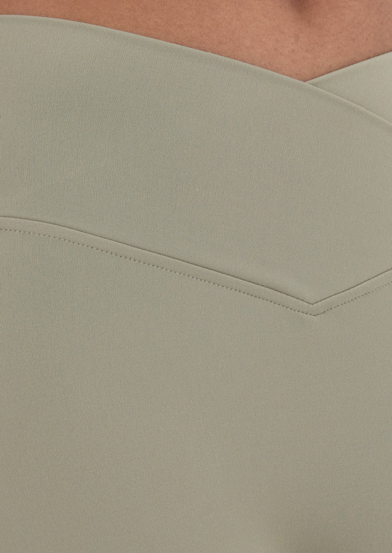 Women's Wrap Waist Legging 7/8 Abby Stone