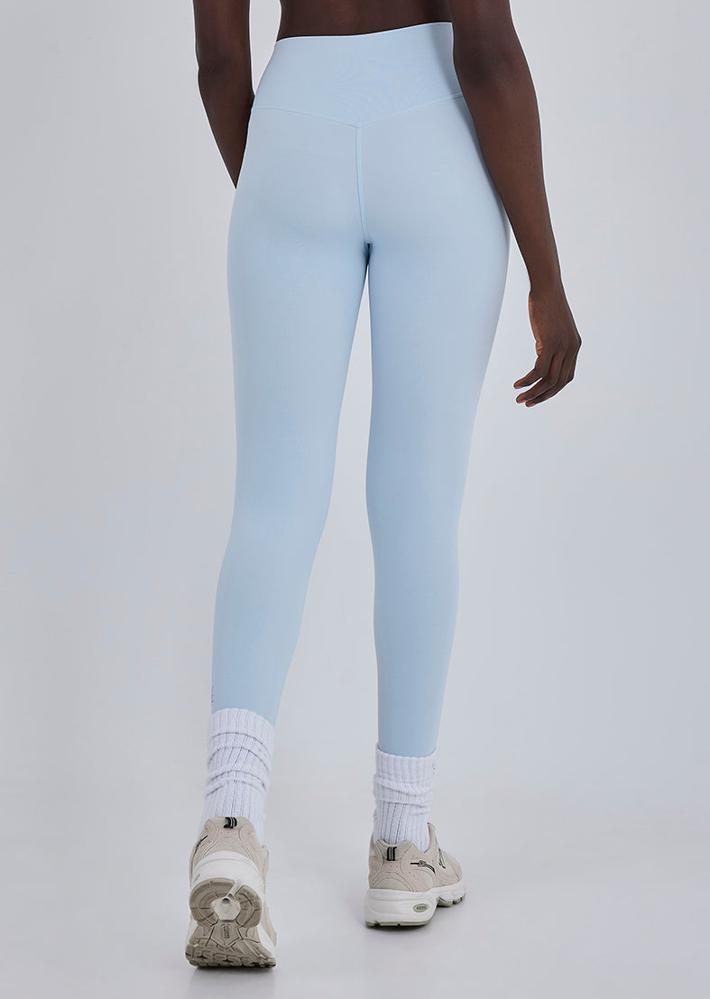 Women's Wrap Waist Legging 7/8 Blue Mist
