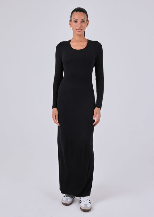 Women's Long Sleeve Dress Black