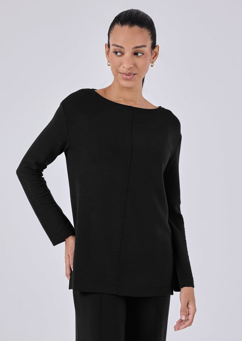 Women's Long Sleeve Top Black