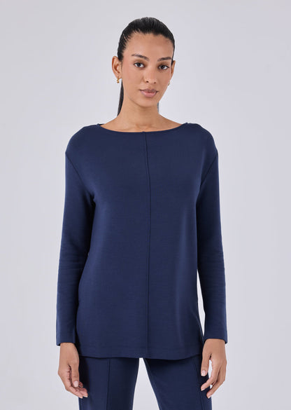 Women's Long Sleeve Top Dark Navy