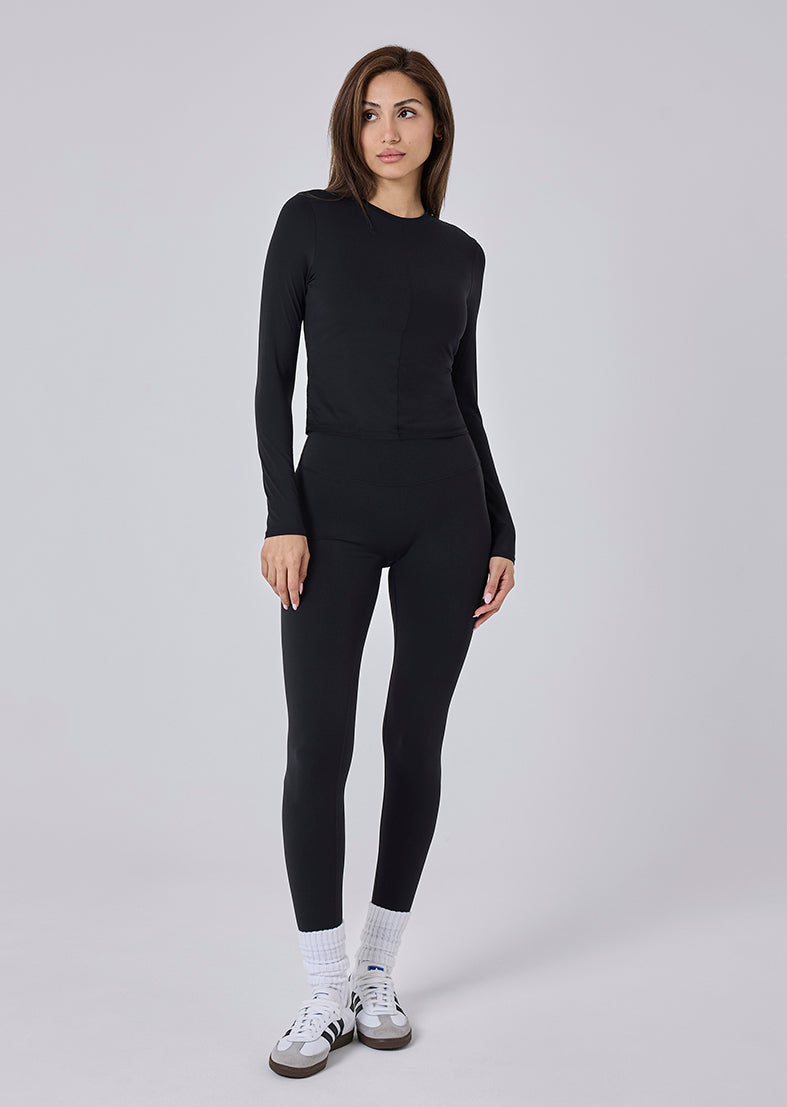 Women's Long Sleeve Top Black