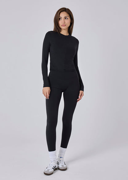 Women's Long Sleeve Top Black