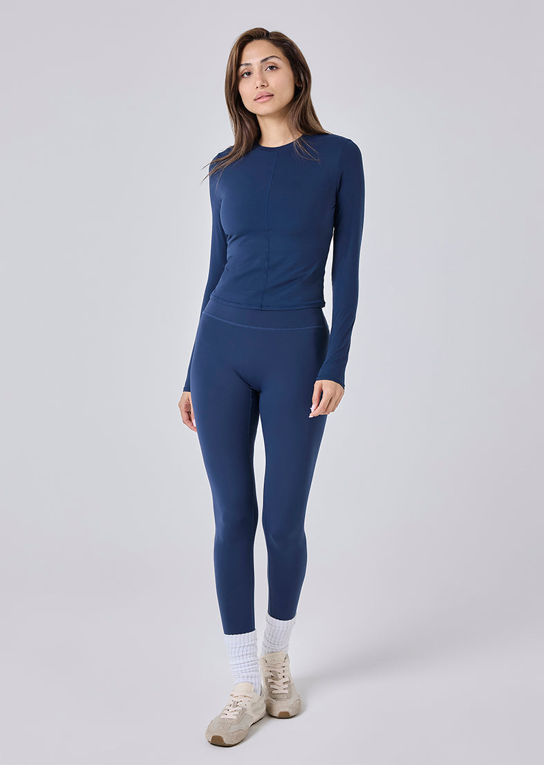 Women's Long Sleeve Top Dark Navy