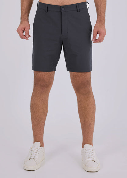 Men Adapt Shorts Classic Fit -8"R Charcoal