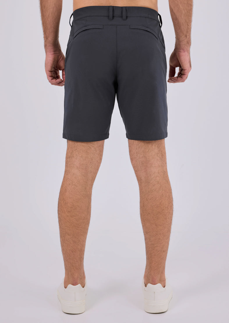 Men Adapt Shorts Classic Fit -8"R Charcoal