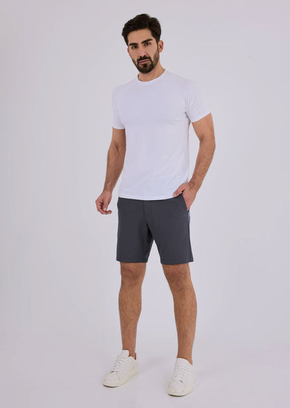Men Adapt Shorts Classic Fit -8"R Charcoal