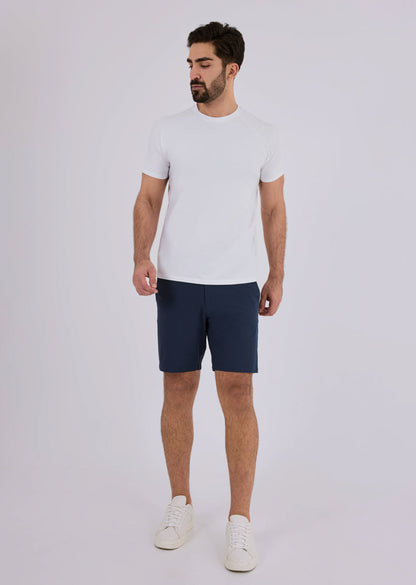 Men Adapt Shorts Classic Fit -8"R Navy
