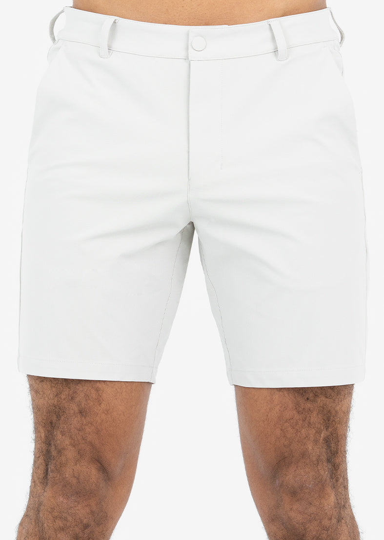 Men's Shorts Classic Fit -8"R Stone
