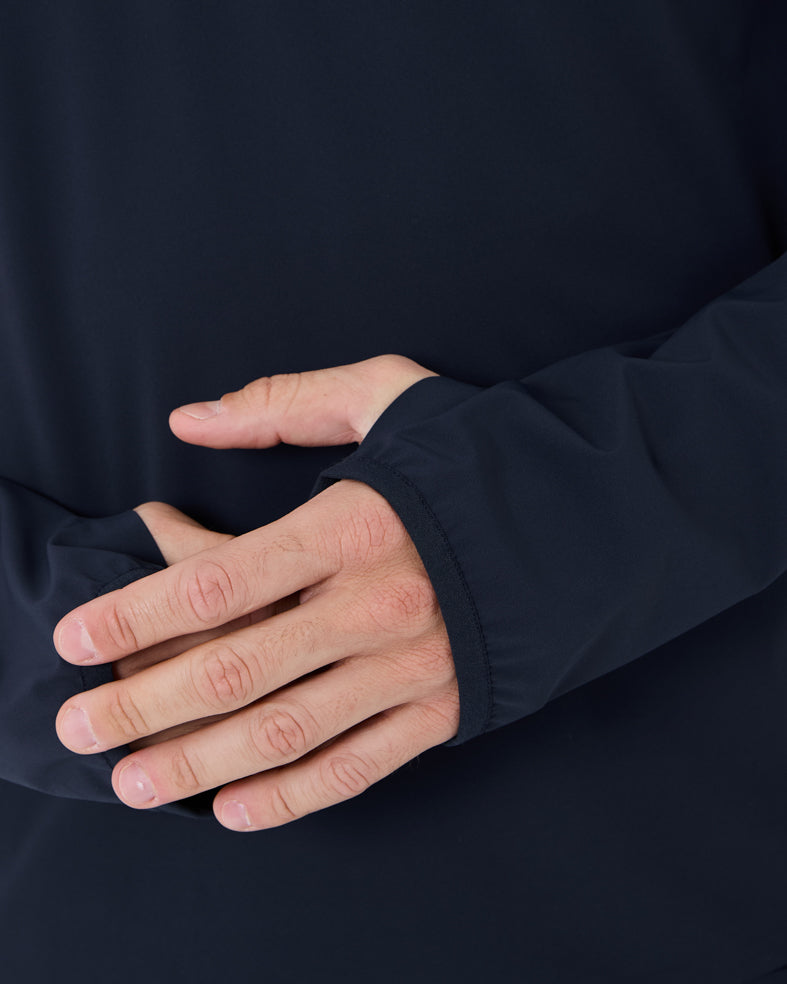 Men's Half-Zip Top Navy Pewter