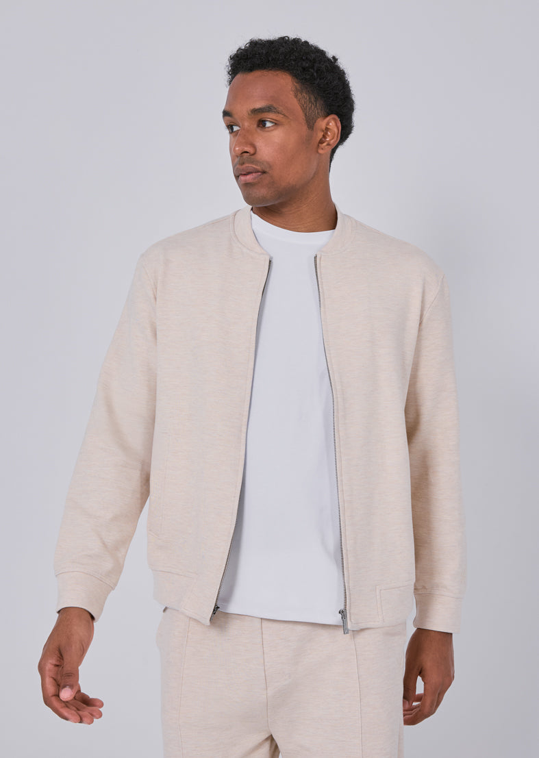 Men's Bomber Oatmeal Heather