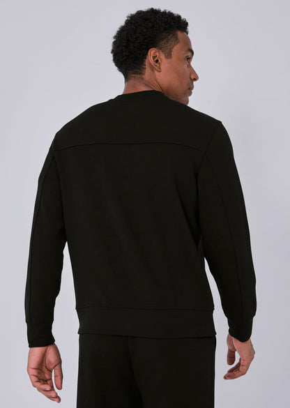 Men's Crew Neck Sweatshirt Black