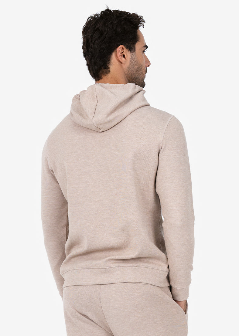 Men's Hoodie Oat Marl
