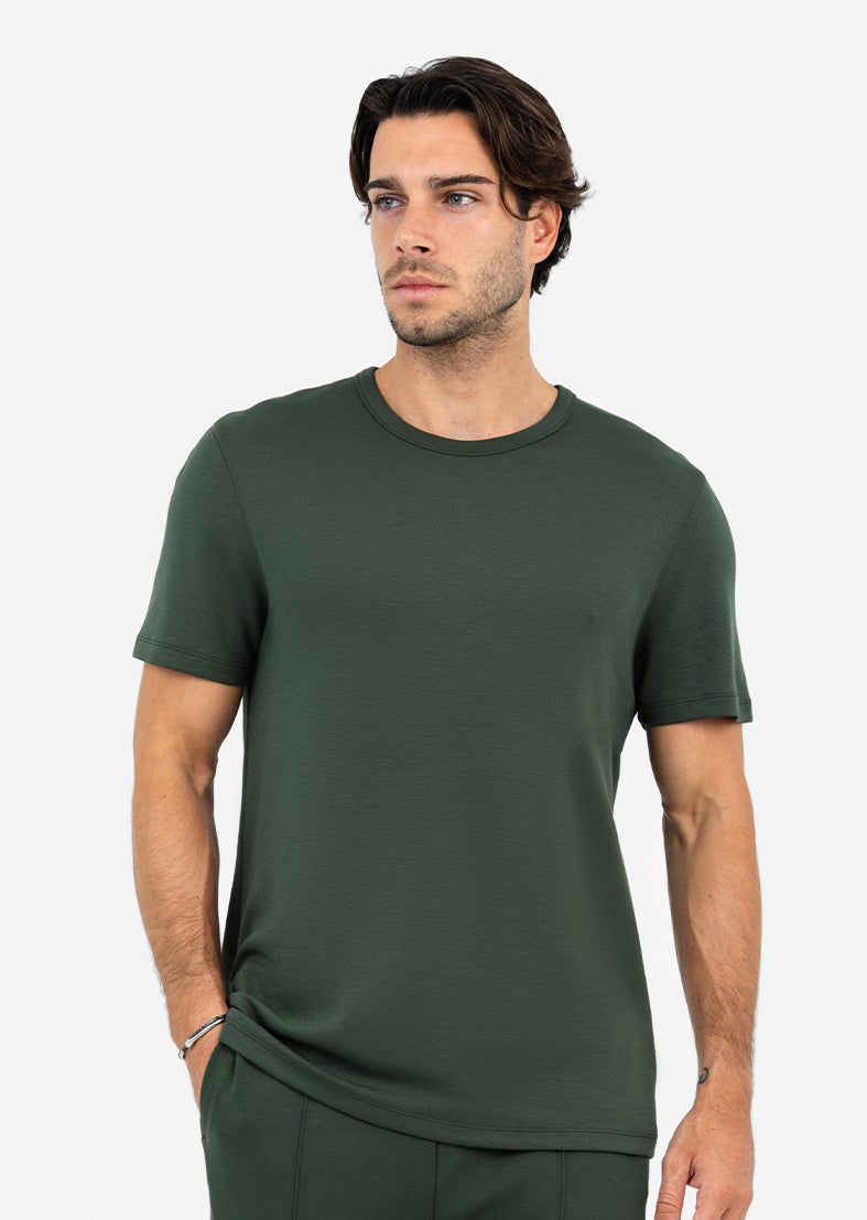 Men's Tee Deep Green