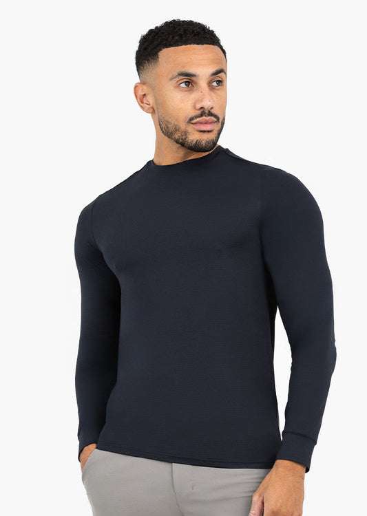 Men's Long-Sleeve Top Black
