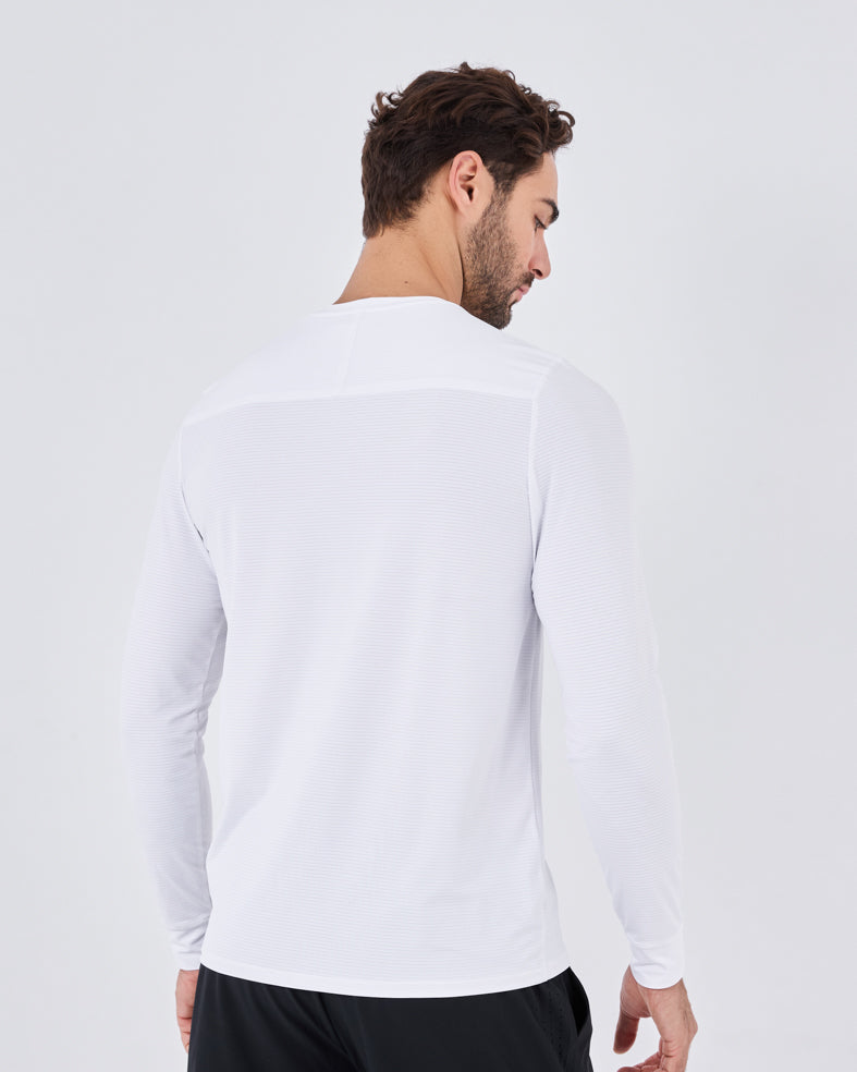 Men's Long-Sleeve Top White