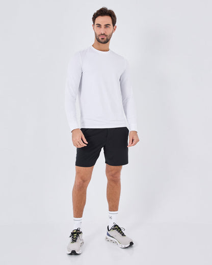 Men's Long-Sleeve Top White