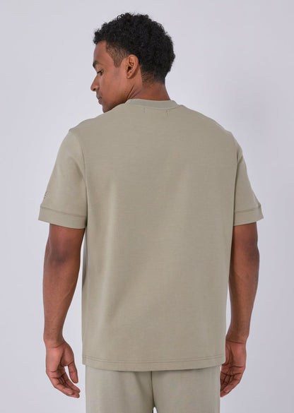 Mens Interlock Relaxed Tee Abby Stone