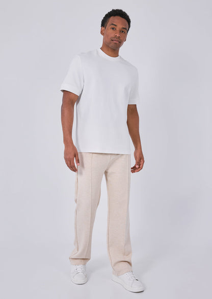 Mens Interlock Relaxed Tee Ivory