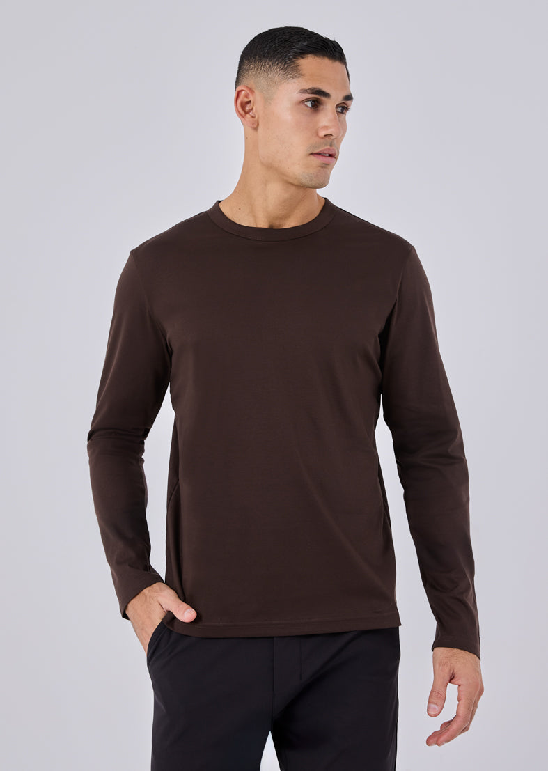 Men's Long-Sleeve Coffee