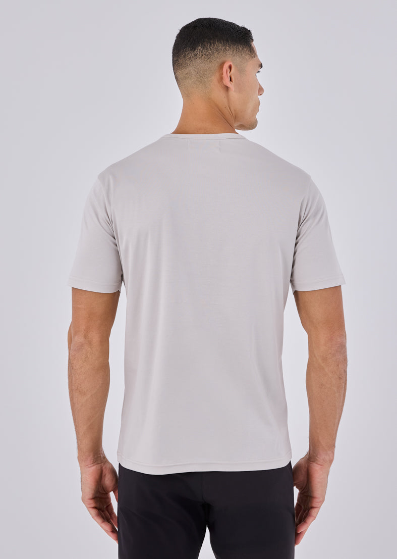 Men's Mercerised Tee Stone