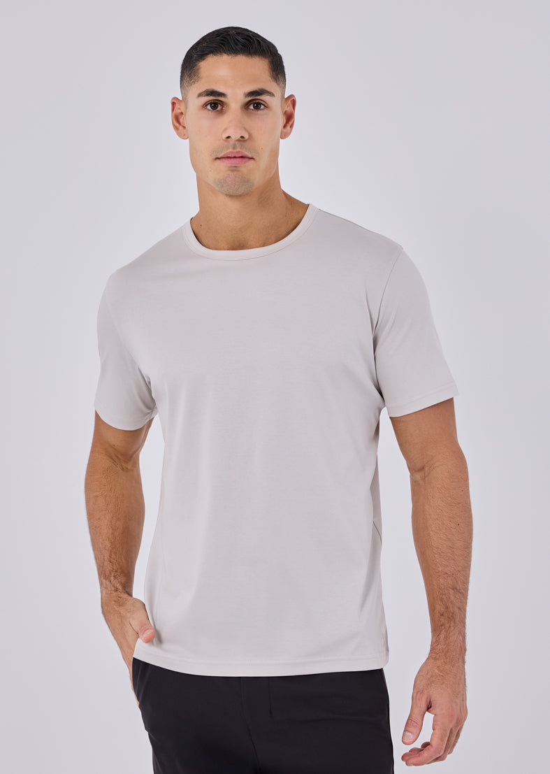 Men's Mercerised Tee Stone