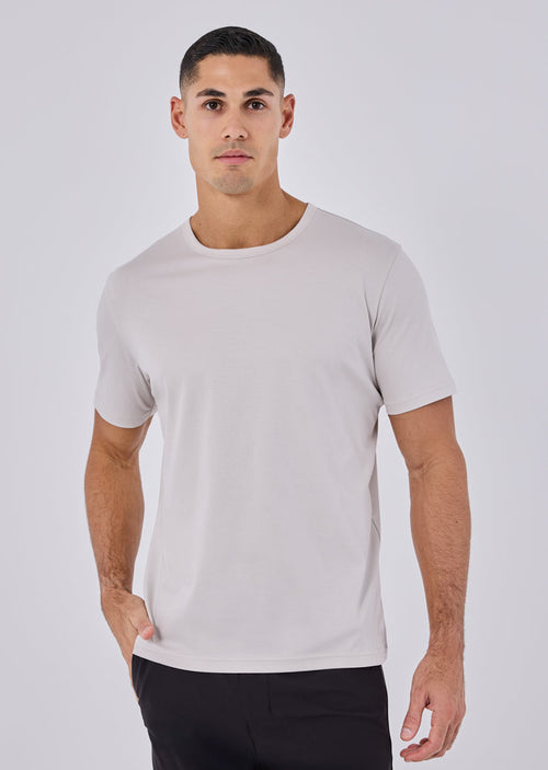 Men's Mercerised Tee Stone