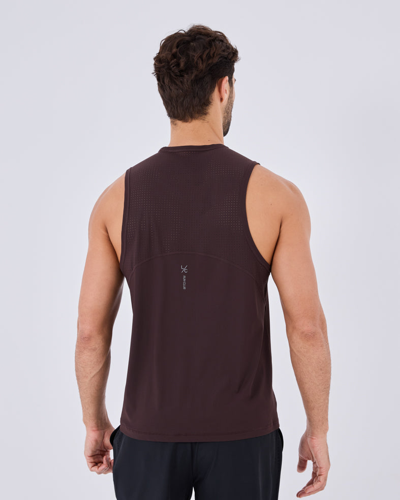 Men's Tank Dark Cocoa